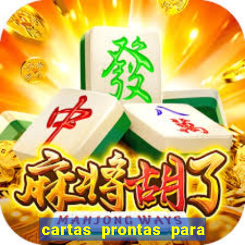 cartas prontas para retiro espiritual